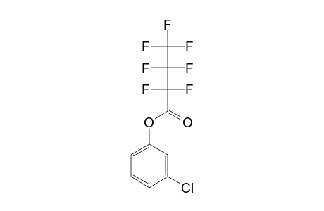 3-Chlorophenol, heptafluorobutyrate