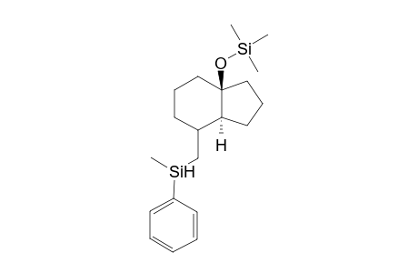 (1R*,5R*/S*,6S*)-5-([(Methylphenylsilyl)methyl]-1-(trimethylsiloxy)bicyclo[4.3.0]nonane