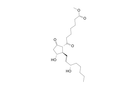 Prost-13-en-1-oic acid, 11,15-dihydroxy-7,9-dioxo-, methyl ester, (11.alpha.,13E,15S)-