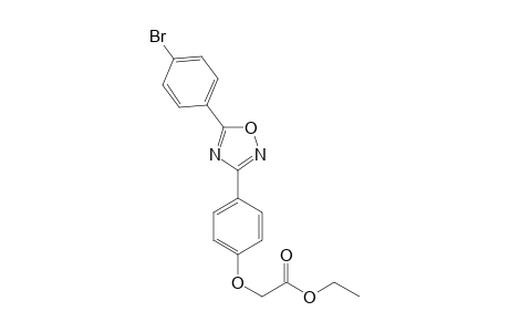 {4-[5-(4-Bromo-phenyl)-[1,2,4]oxadiazol-3-yl]-phenoxy}-acetic acid ethyl ester