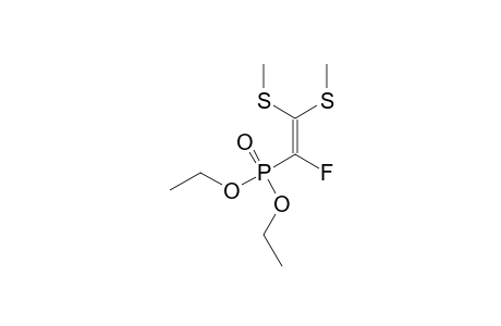 DIETHYL-1-FLUORO-2,2-BIS-(METHYLSULFANYL)-VINYLPHOSPHONATE