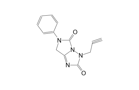 3H-imidazo[1,5-b][1,2,4]triazole-2,5-dione, 6,7-dihydro-6-phenyl-3-(2-propynyl)-