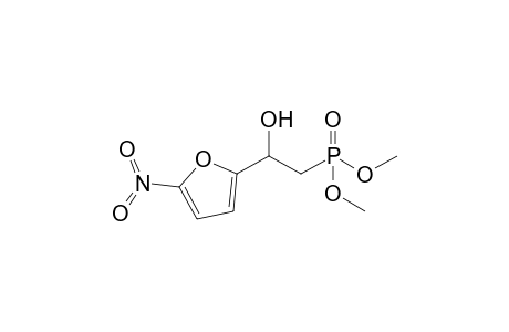 Dimethyl 2-hydroxy-2-(5'-nitrofuryl)ethylphosphonate