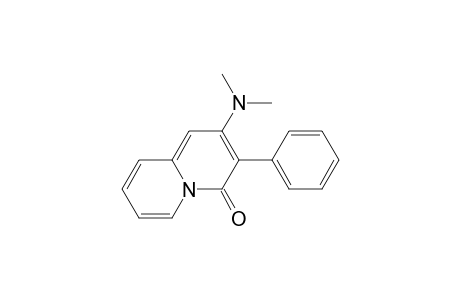 2-(dimethylamino)-3-phenyl-4H-quinolizin-4-one