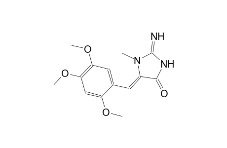 (5Z)-2-imino-1-methyl-5-(2,4,5-trimethoxybenzylidene)-4-imidazolidinone