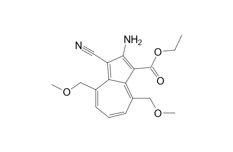 Ethyl 2-amino-3-cyano-4,8-bis(methoxymethyl)azulene-1-carboxylate