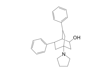 (2-exo,6-endo,7-syn)-4-Pyrrolidino-6,7-diphenylbicyclo[2.2.2]octan-2-ol-