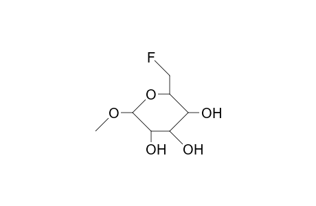 Methyl-6-deoxy-6-fluoro.beta.-D-glucopyranosid