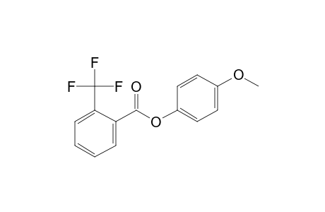 2-Trifluoromethylbenzoic acid, 4-methoxyphenyl ester