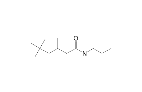 Hexanamide, 3,5,5-trimethyl-N-propyl-