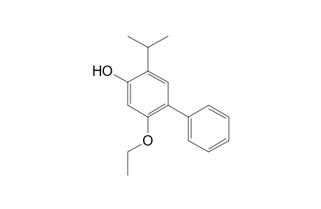 5-Ethoxy-4-phenyl-2-isopropylphenol