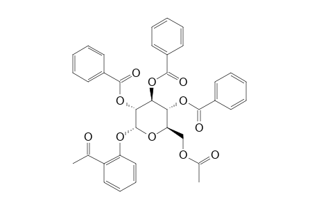 2-ACETYLPHENYL-6'-O-ACETYL-2',3',4'-TRI-O-BENZOYL-ALPHA-D-GLUCOPYRANOSIDE