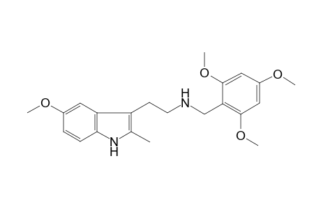 2-(5-Methoxy-2-methyl-1H-indol-3-yl)-N-(2,4,6-trimethoxybenzyl)ethanamine