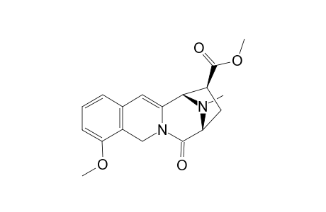 Methyl 5,7,8,9,10,11-hexahydro-4-methoxy-13-methyl-7-oxo-8,11-iminoazepino[1,2-b]isoquinoline-10-carboxylate