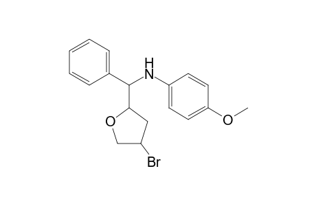 N-[4-Bromophenyl(tetrahydrofuran-2-yl)methyl]-N-(4-methoxyphenyl)amine