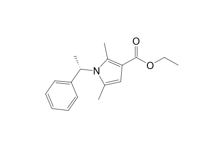 (S)-(-)-2,5-Dimethyl-1-(1-phenylethyl)-1H-pyrrol-3-carboxylic acid ethyl ester