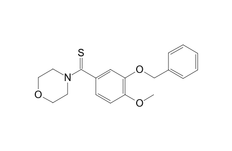 4-[3-(Benzyloxy)-4-methoxybenzothioyl]morpholine
