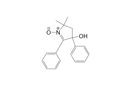 2H-Pyrrol-4-ol, 3,4-dihydro-2,2-dimethyl-4,5-diphenyl-, 1-oxide