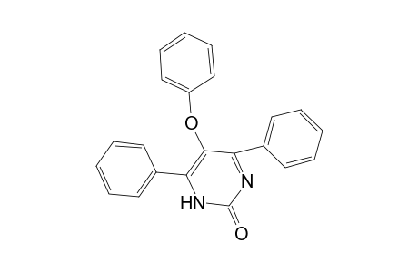 2(1H)-Pyrimidinone, 5-phenoxy-4,6-diphenyl-