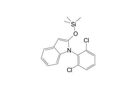 Diclofenac-A (-H2O) TMS