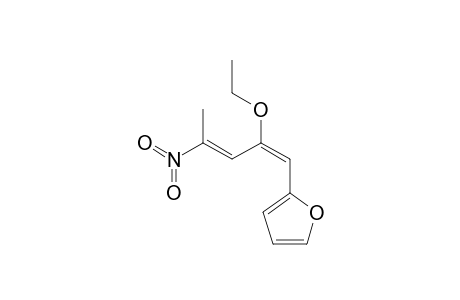 2-Ethoxy-1-furyl-4-nitropentadiene