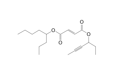 Fumaric acid, 4-octyl hex-4-yn-3-yl ester