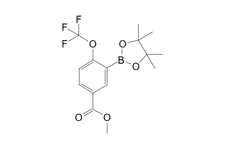 Methyl 3-(4,4,5,5-tetramethyl-1,3,2-dioxaborolan-2-yl)-4-(trifluoromethoxy)benzoate
