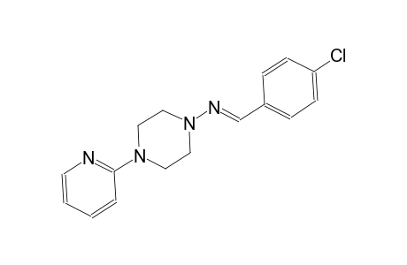 1-piperazinamine, N-[(E)-(4-chlorophenyl)methylidene]-4-(2-pyridinyl)-