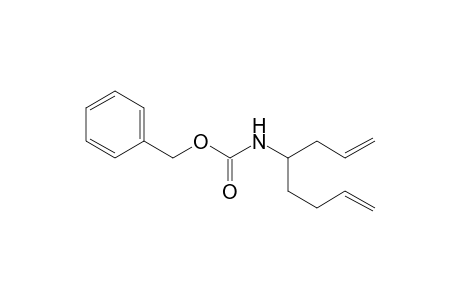 Benzyl N(1)-(1'-allyl-4'-pentenyl)carbamate