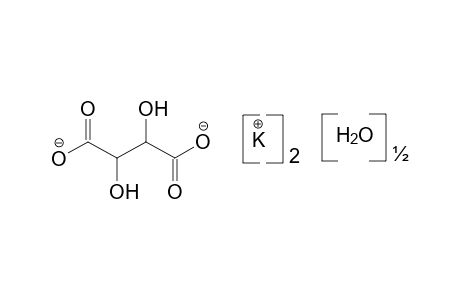 Potassium tartrate, hemihydrate