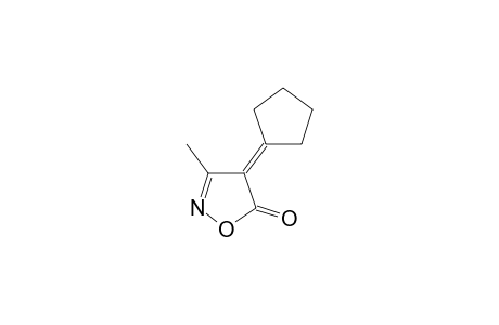 4-cyclopentylidene-3-methyl-1,2-oxazol-5-one