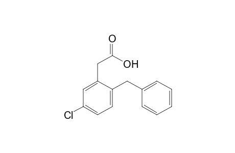 (2-benzyl-5-chlorophenyl)acetic acid
