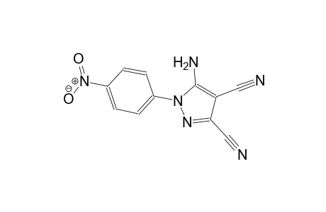 1H-pyrazole-3,4-dicarbonitrile, 5-amino-1-(4-nitrophenyl)-