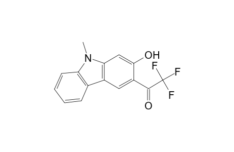 Ethanone, 2,2,2-trifluoro-1-(2-hydroxy-9-methyl-9H-carbazol-3-yl)-