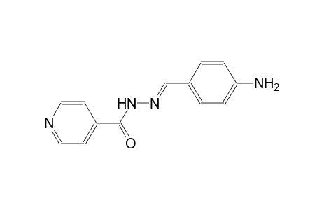 N'-[(E)-(4-aminophenyl)methylidene]isonicotinohydrazide