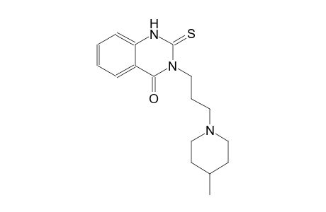 4(1H)-quinazolinone, 2,3-dihydro-3-[3-(4-methyl-1-piperidinyl)propyl]-2-thioxo-