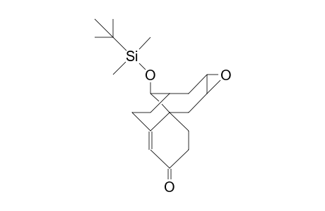 (4AR, 6S,7R,9R,12S)-12-(T-butyl-dimethyl-siloxy)-6,7-epoxy-3,4,6,7,8,9,10,11-octahydro-4a,9-methano-4ah-benzocyclononen