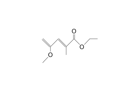 (2E)-4-Methoxy-2-methyl-penta-2,4-dienoic acid, ethyl ester
