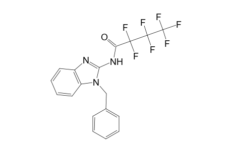 N-(1-Benzyl-1H-benzimidazol-2-yl)-2,2,3,3,4,4,4-heptafluorobutanamide