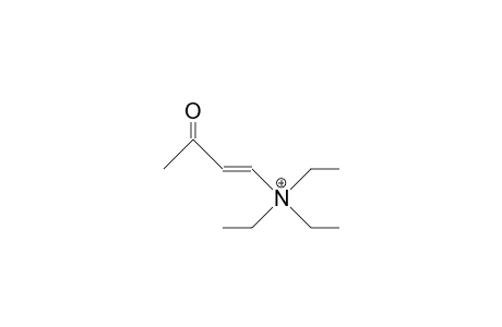 .beta.-Acetyl-vinyl-triethylammonium cation