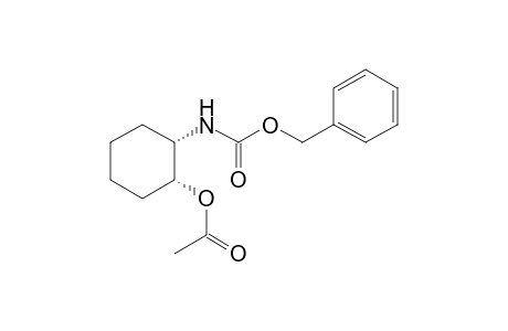 Benzyl (1R,2S)-N-(2-acetoxycyclohexyl)carbamate