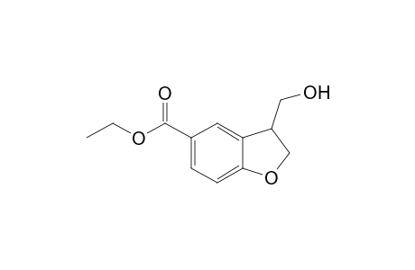 3-(hydroxymethyl)-2,3-dihydrobenzofuran-5-carboxylic acid ethyl ester