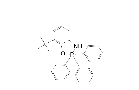 5,7-Di-tert-butyl-2,3-dihydro-2,2,2-triphenyl-1,3,2.lambda.(5)-benzoxazaphosphole