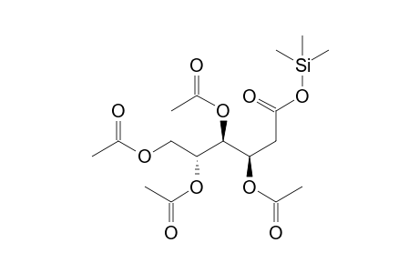 Trimethylsilyl 3,4,5,6-tetra-O-acetyl-2-deoxy-D-gluconate