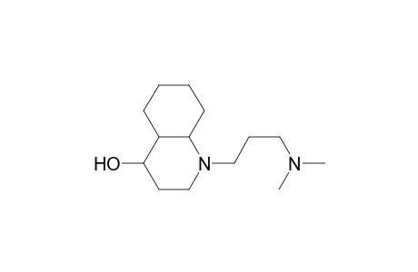 4-Quinolinol, 1-[3-(dimethylamino)propyl]decahydro-