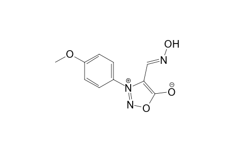 Sydnone, 4-[(hydroxyimino)methyl]-3-(4-methoxyphenyl)-