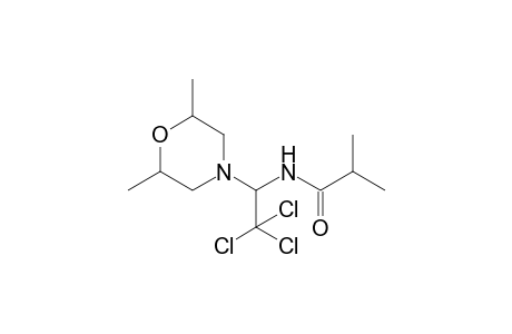 Propanamide, 2-methyl-N-[2,2,2-trichloro-1-(2,6-dimethyl-4-morpholinyl)ethyl]-