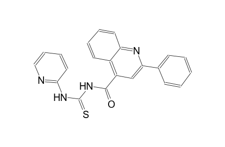 N-[(2-phenyl-4-quinolinyl)carbonyl]-N'-(2-pyridinyl)thiourea