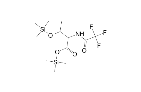 L-Threonine, N-(trifluoroacetyl)-O-(trimethylsilyl)-, trimethylsilyl ester