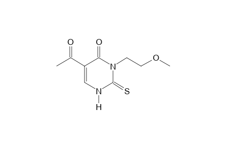 5-acetyl-3-(2-methoxyethyl)-2-thiouracil